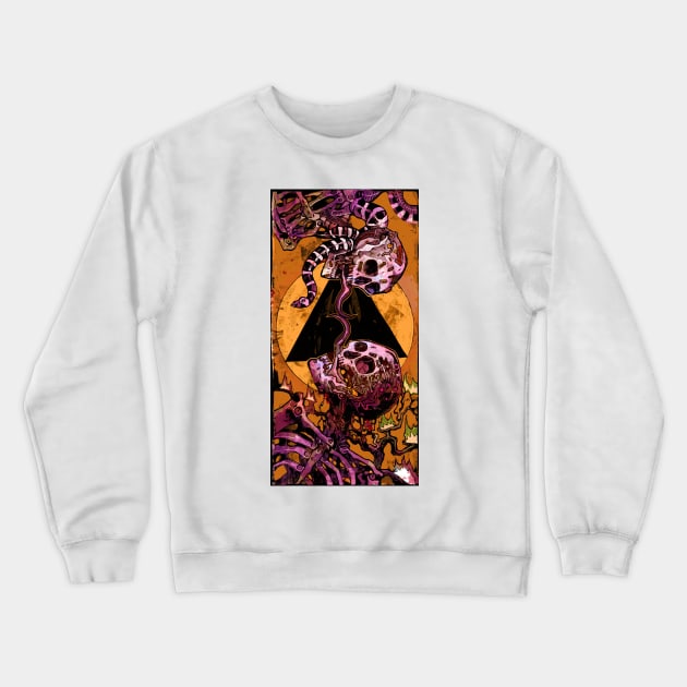 The Lovers (Cyberpunk Tarot) Crewneck Sweatshirt by Joshessel